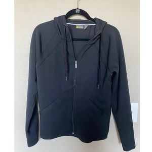 EUC Zella Black Zip Hoodie Small